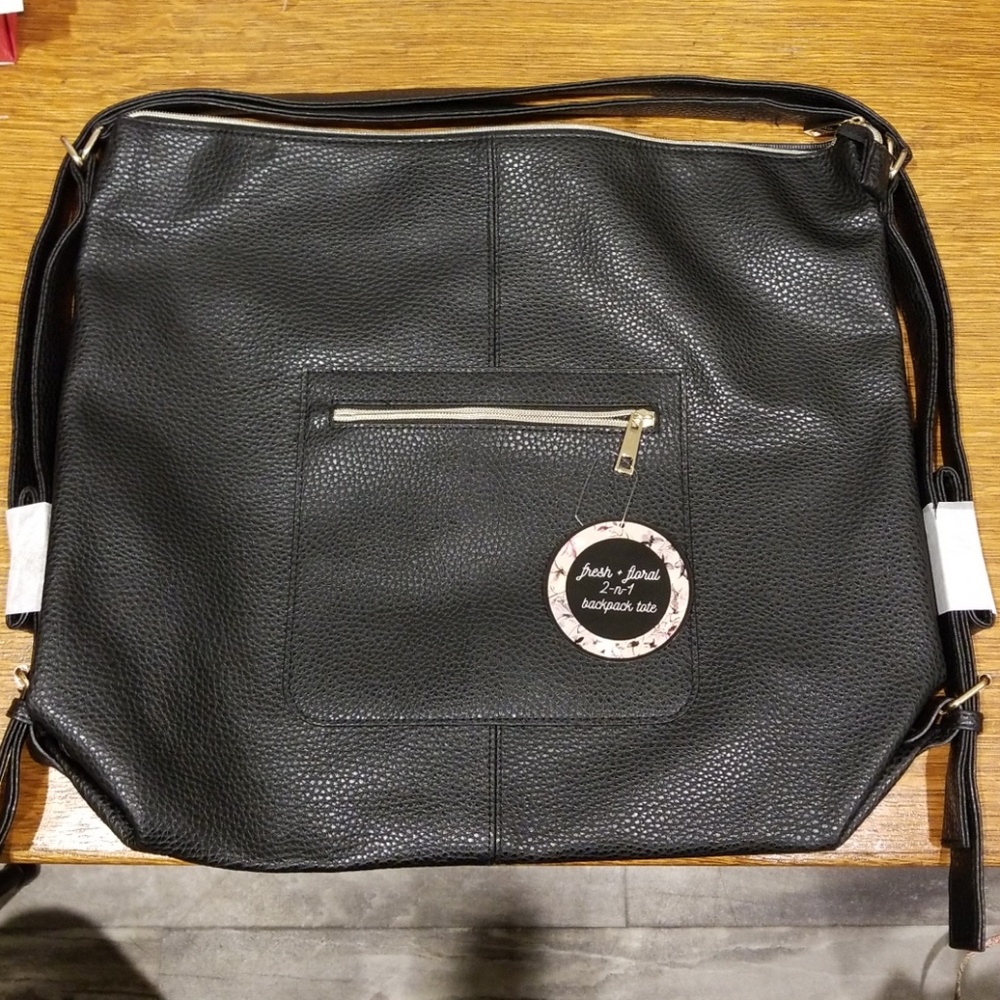 2-n-1 Backpack Tote